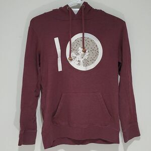 TENTREE maroon xs hoodie